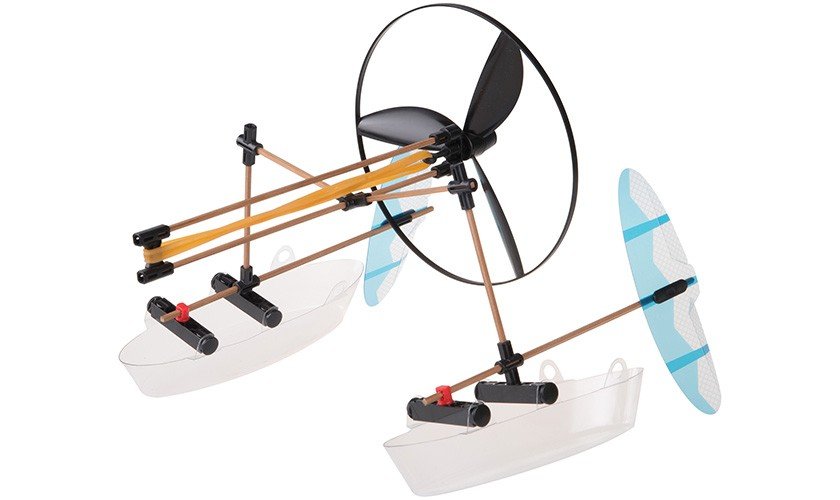 Geek&Co mokslinis rinkinys Rubber Band Racers - Image 4