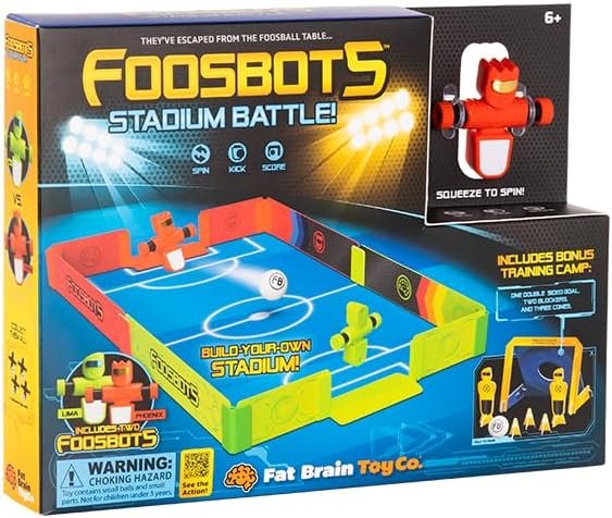 Naujos kartos stalo futbolas - Foosbots Stadium (2 žaidėjai ir stadionas) - Image 2