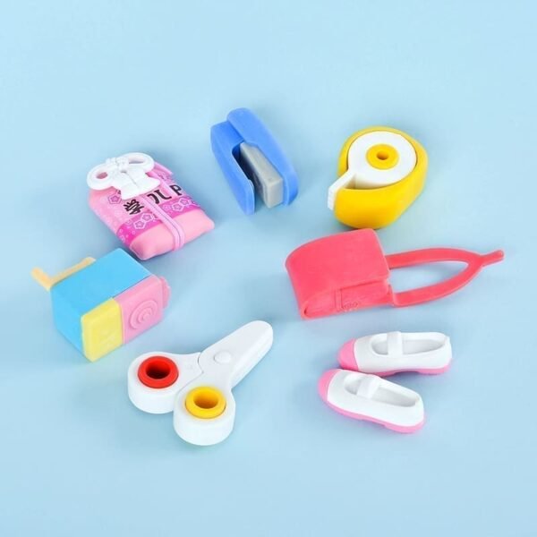 IWAKO trintukų – dėlionių rinkinys „School Supply No.1“