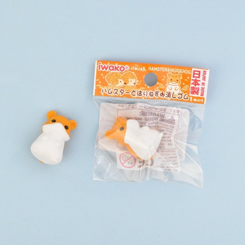 IWAKO trintukas - dėlionė "Hamster" Orange ERBDOU021 - Image 2