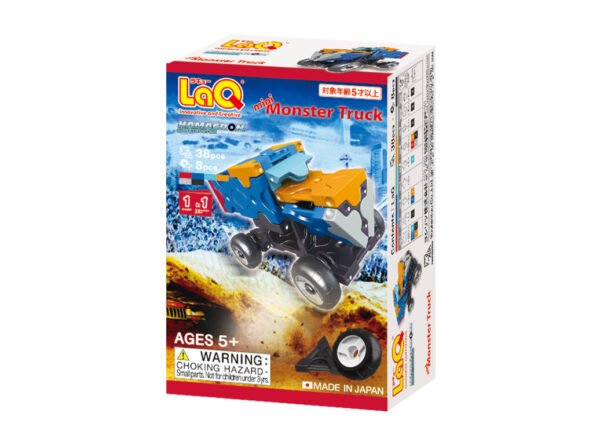 Japoniškas konstruktorius LaQ "Hamacron Constructor Mini Monster Truck"