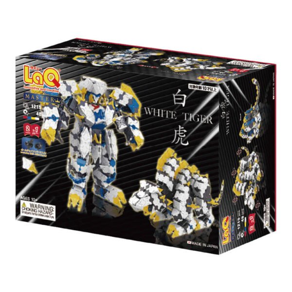 Konstruktorius LaQ „Master White Tiger“