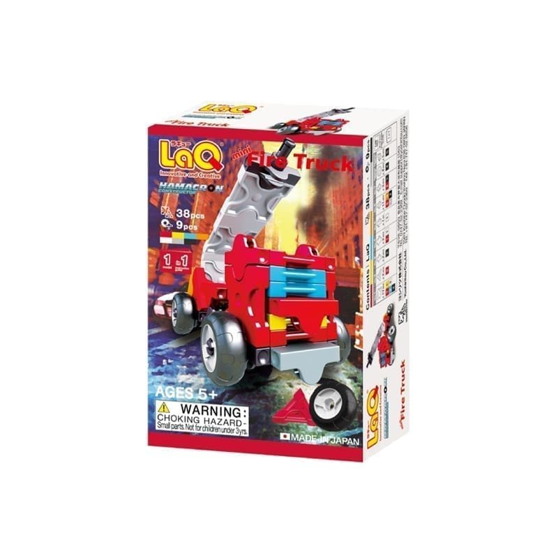 Konstruktorius LaQ „Hamacron Constructor Mini Fire Truck“