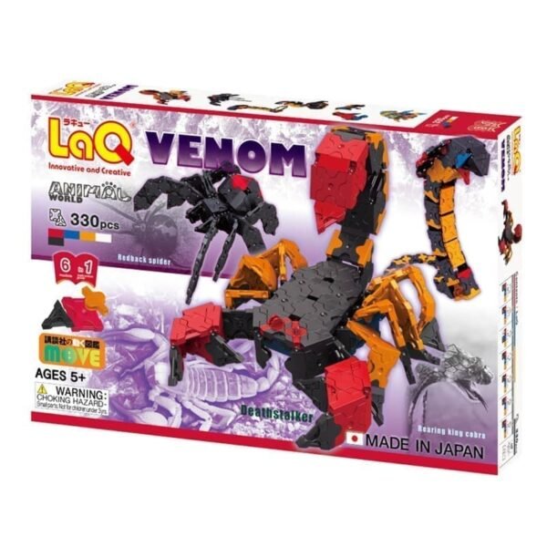 Konstruktorius LaQ „Animal World Venom“