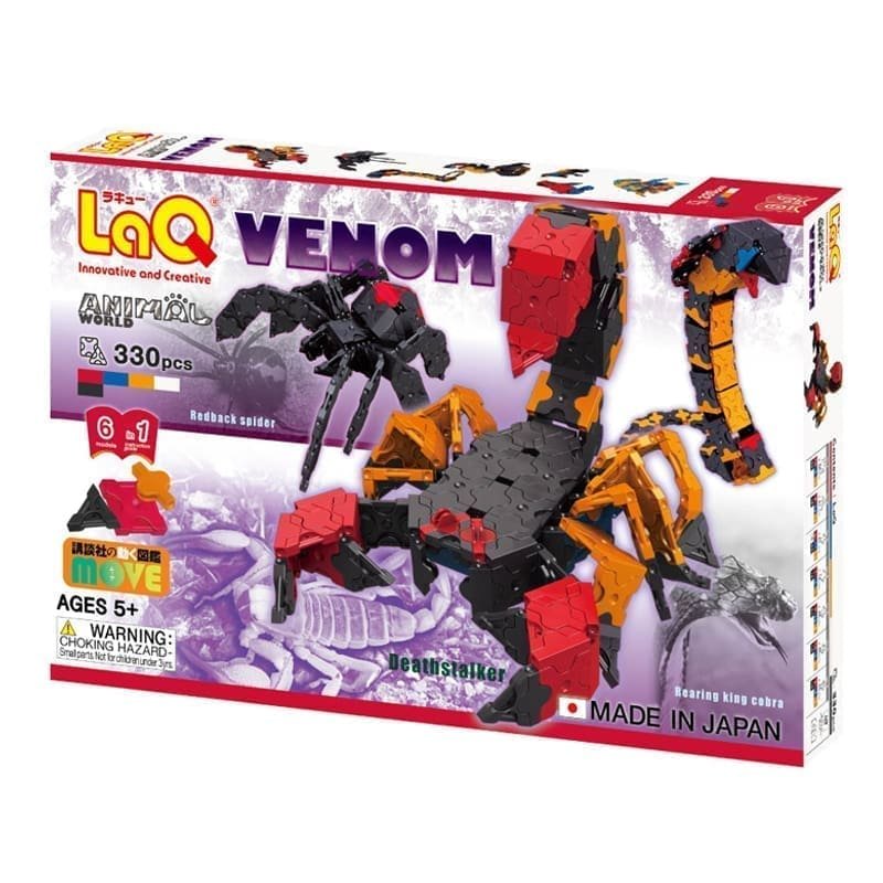 Konstruktorius LaQ „Animal World Venom“