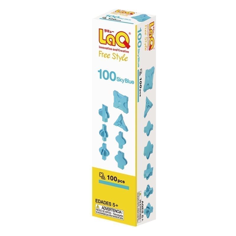 Žydrų LaQ detalių papildymas „Free Style 100 Sky Blue“