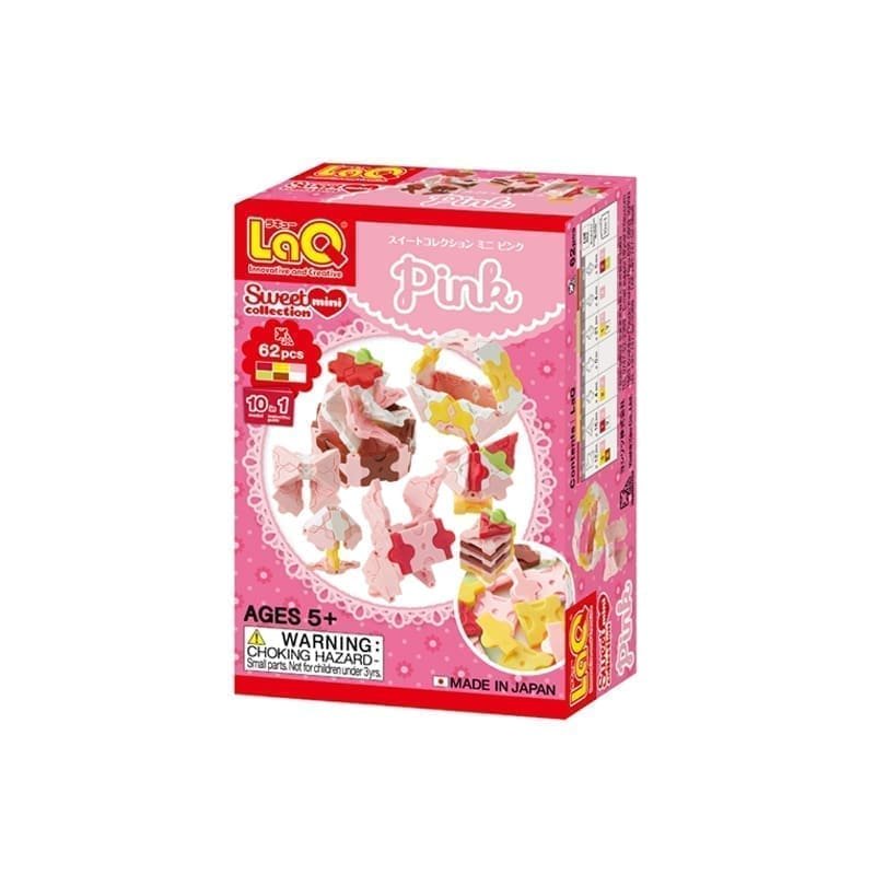 Konstruktorius LaQ „Sweet Collection Mini Pink“