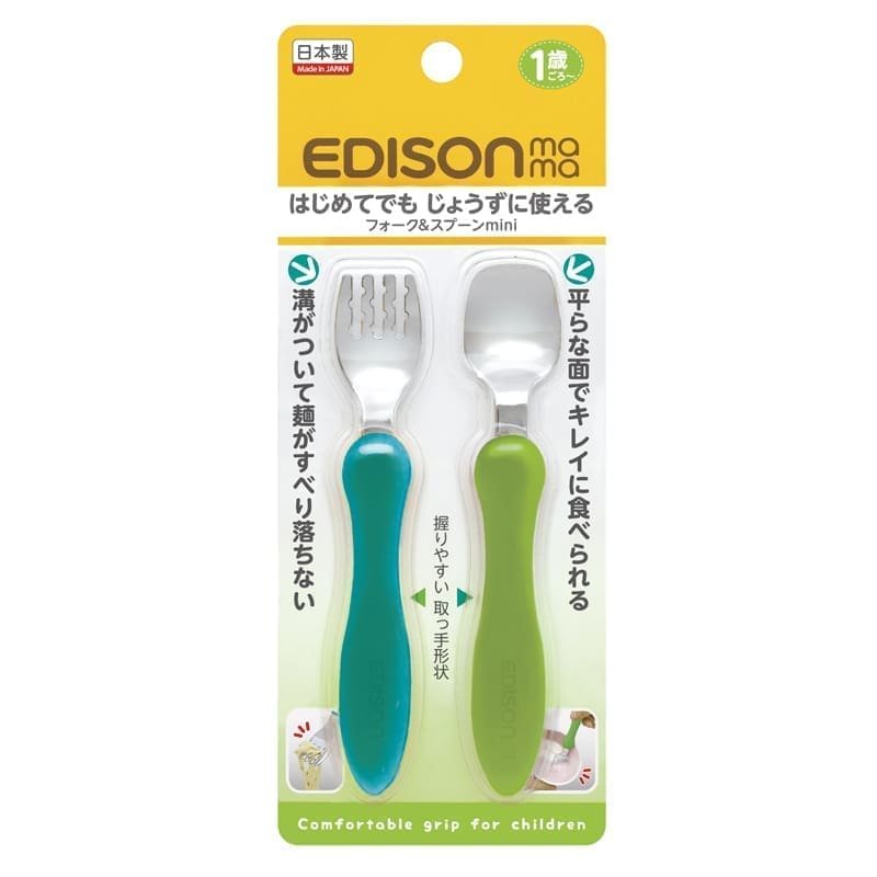 Stalo įrankiai EDISONmama MINI, nuo 12 mėn. MINT/LIME, KJ285 - Image 2