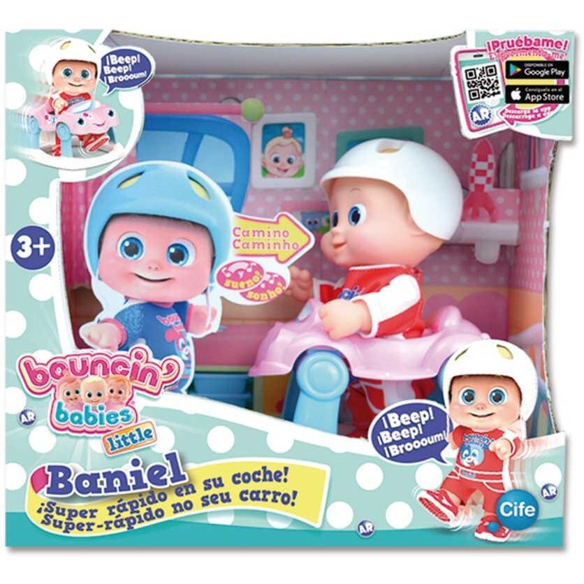 Bouncin Babies lėlė Banielis su vaikštinėmis (pažeista pakuotė) - Image 2