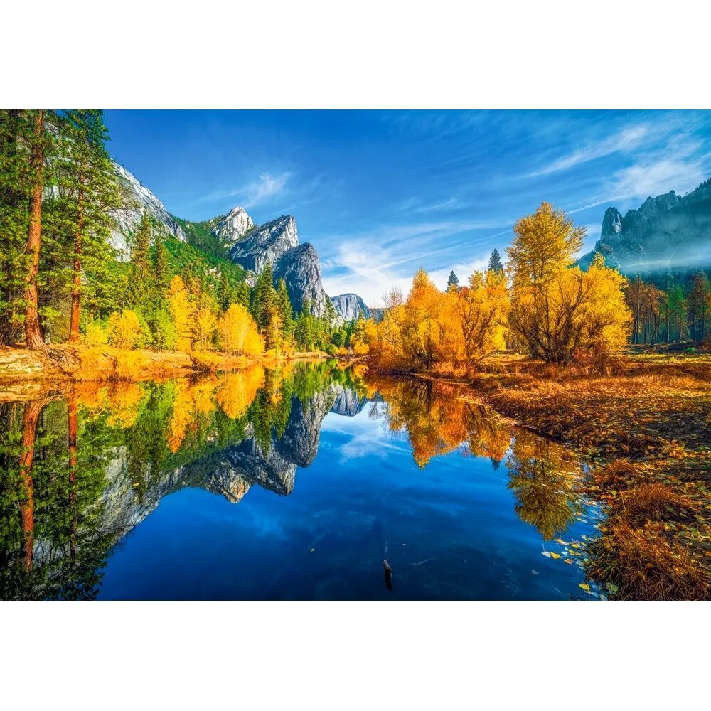 Castorland dėlionė The Three Brothers, Yosemite National Park, USA 1000 det - Image 2