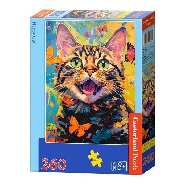 Castorland dėlionė Happy Cat 260 det.