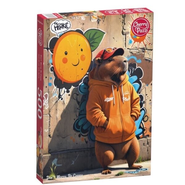 CherryPazzi dėlionė Don't Worry, Be Cappy 500 det
