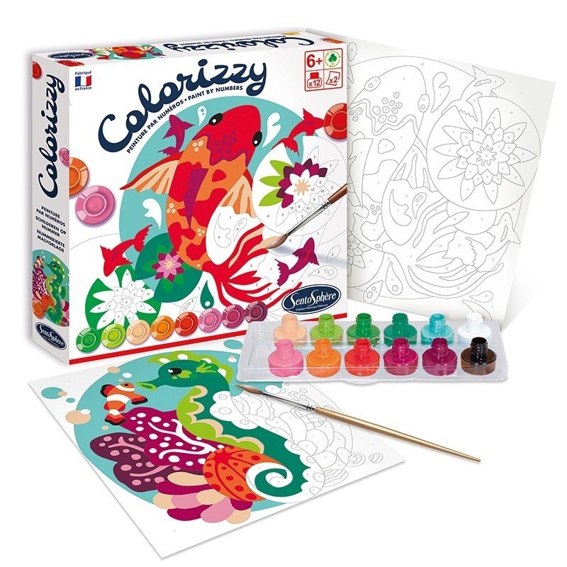 Kūrybinis spalvinimo rinkinys „Colorizzy Povandeninis pasaulis“ - Image 3