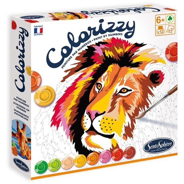Kūrybinis spalvinimo rinkinys „Colorizzy Savana“