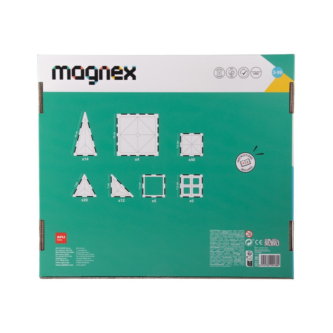 APLI Magnetinis konstruktorius „Magnex“ (100 d.) - Image 3