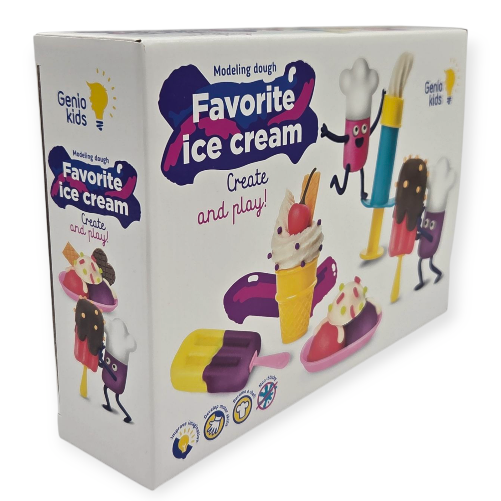 Genio Kids modelino rinkinys Ledainė - Image 2
