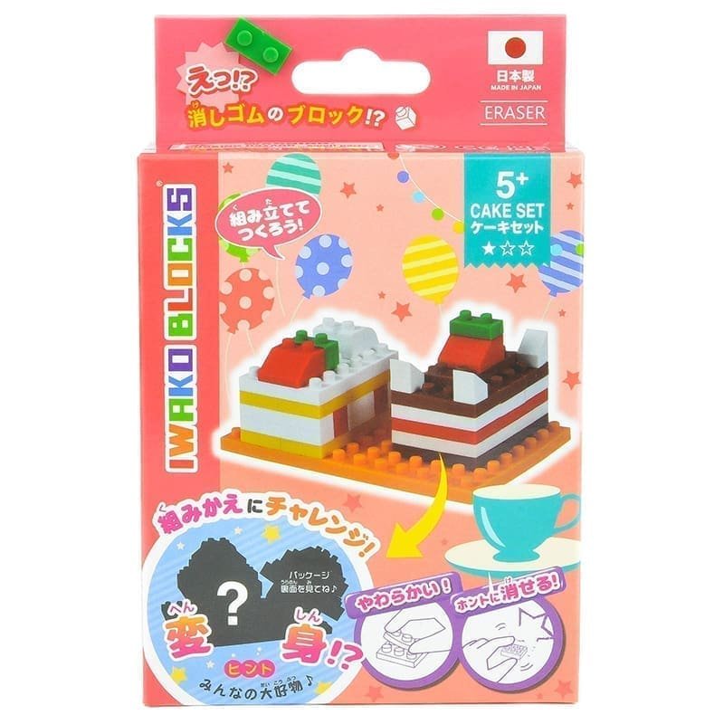 Karpomas IWAKO konstruktorius „Cake Set“ Blocks - Image 2