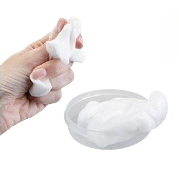 Kalėdinis slaimas baltos spalvos 40 gr - Image 2
