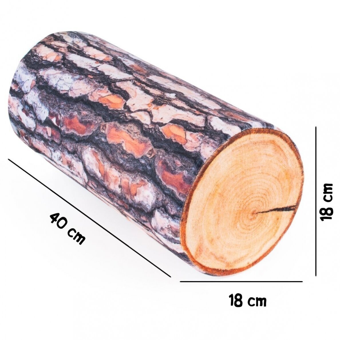 Fancy minkštas žaislas pušies rąstas 38 cm - Image 3