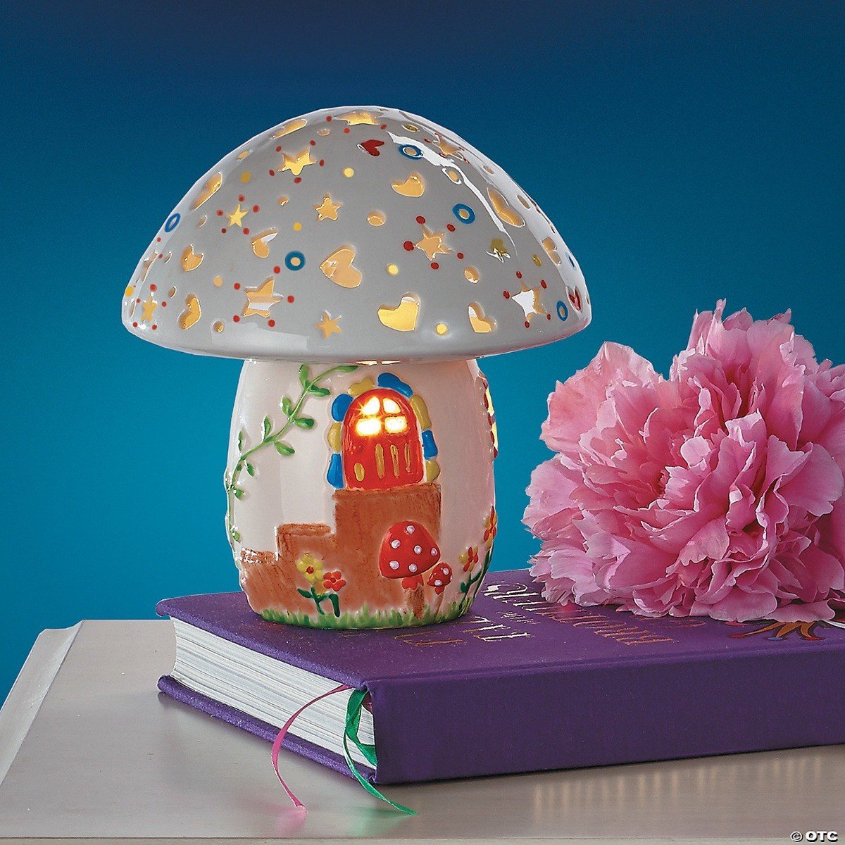 Kūrybinis rinkinys „Paint Your Own Porcelain Fairy Light“ - Image 2