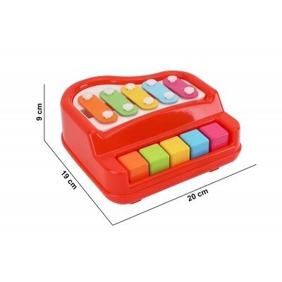 Technok pianinas - kslilofonas (metalofonas) 21 cm - Image 3