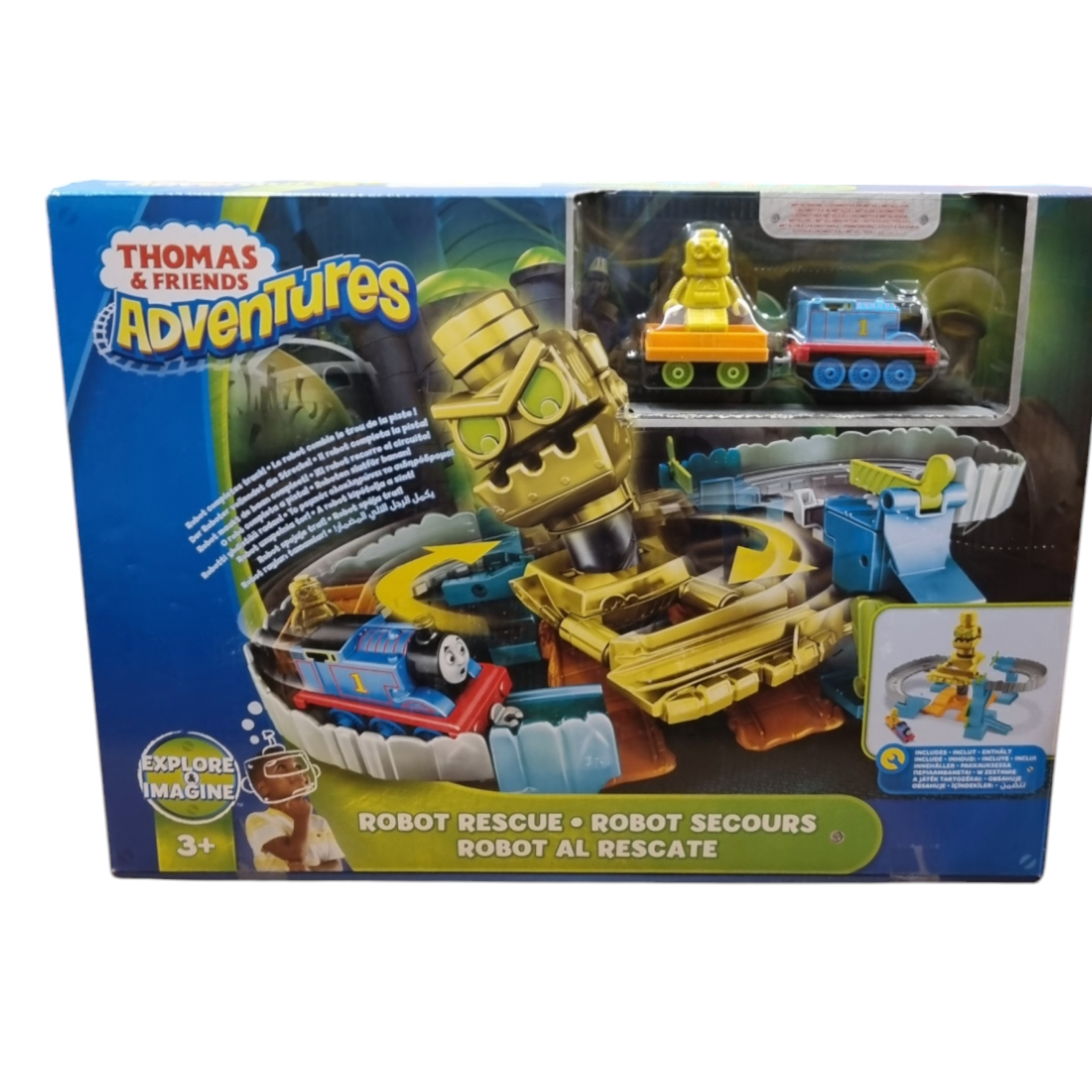 Rinkinys Thomas Adventures „Išgelbėti robotą“ (pažeista pakuotė)