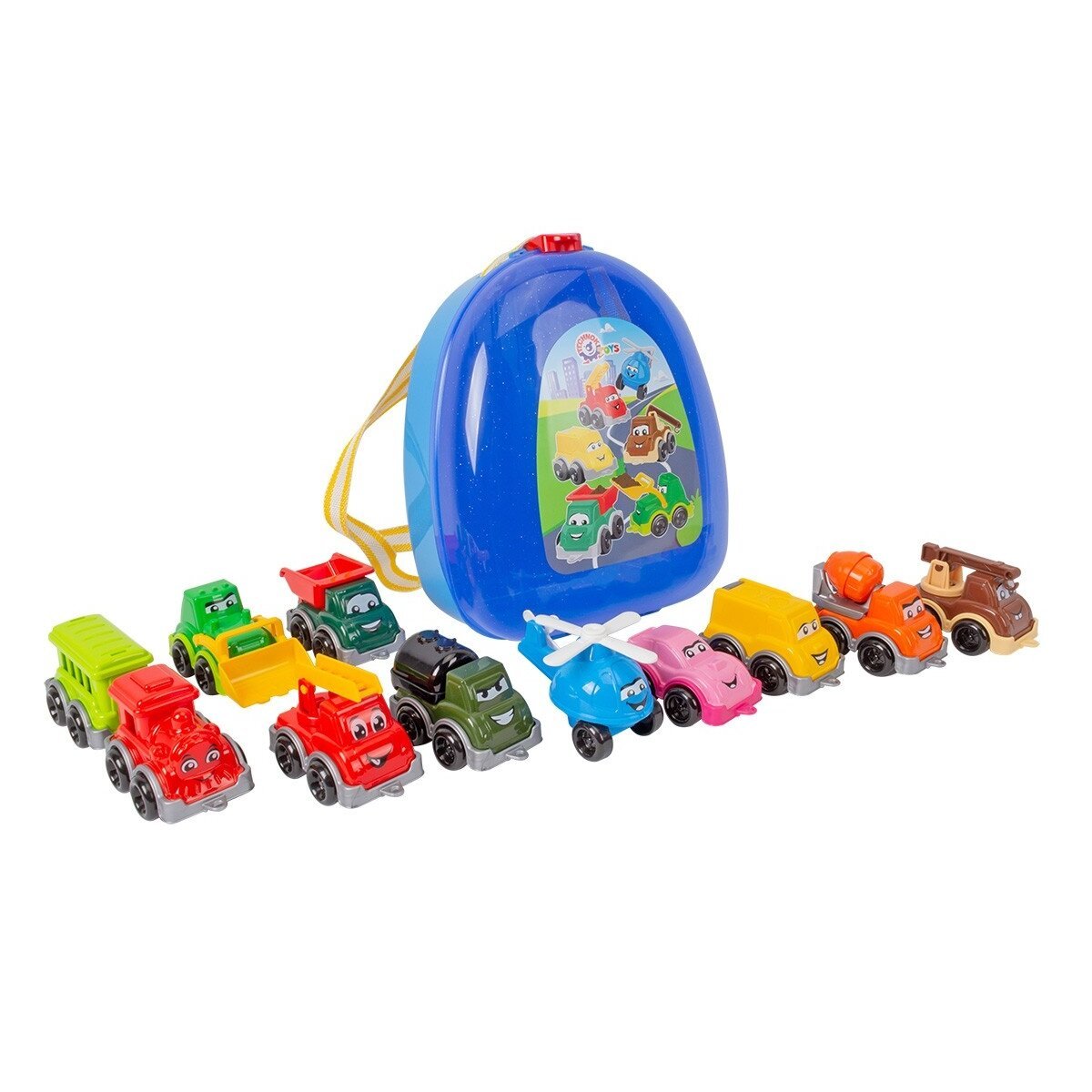 Technok mini mašinėlių rinkinys kuprinėje - Image 2