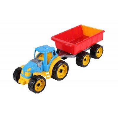 Technok traktorius su priekaba 54 cm