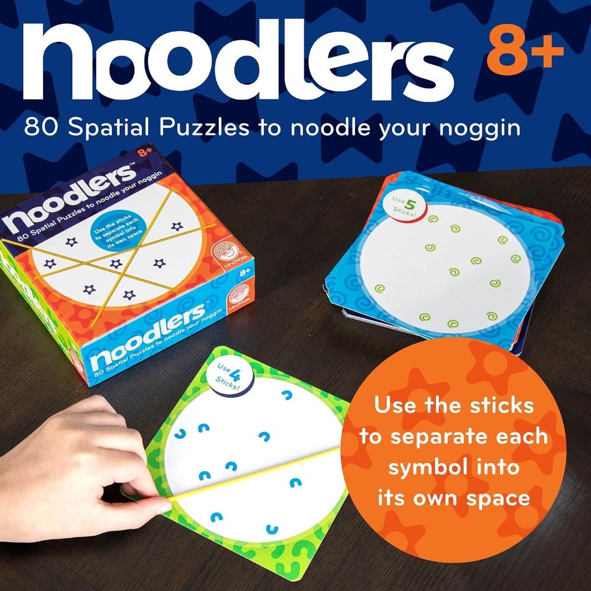 MindWare loginis galvosūkis Noodlers - Image 3