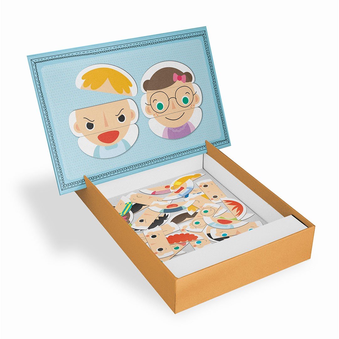 Apli Kids magnetinis žaidimas EMOCIJOS - Image 2