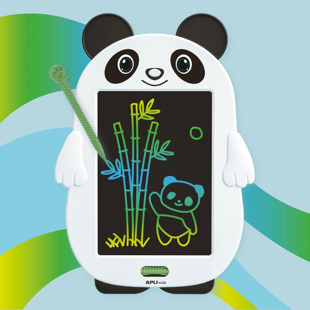 APLI Kids LCD piešimo lenta – Panda - Image 2