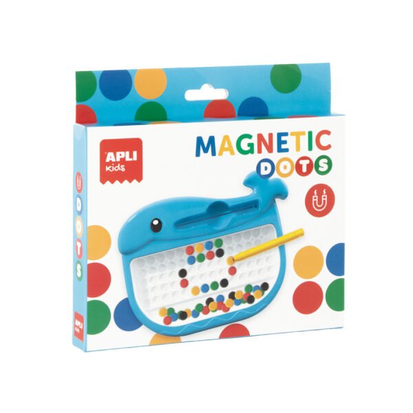 APLI Kids mini magnetinė taškelių lentelė – Banginis