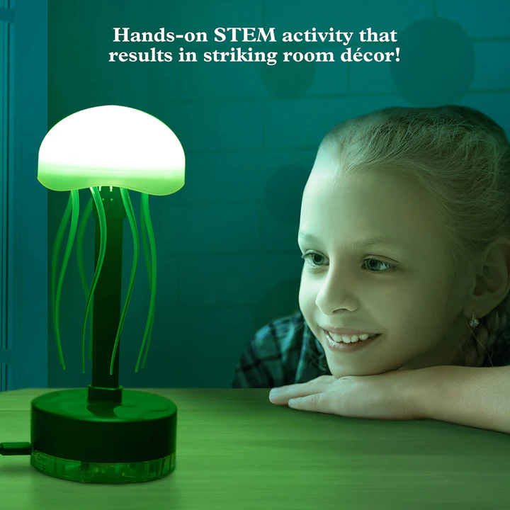 Kosmos STEM rinkinys Robotinė medūza – naktinė lempa - Image 4