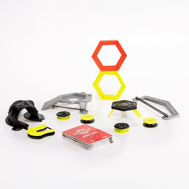 Fat Brain Toys Magshuto Stunt Park – magnetinių triukų ir taiklumo rinkinys - Image 2