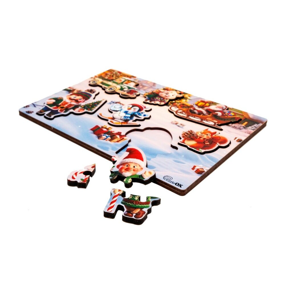 PUZZLEOK dėlionės su išimamomis detalėmis 22 det - Image 3