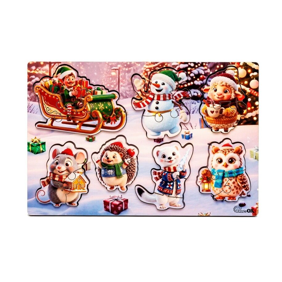 PUZZLEOK dėlionės su išimamomis detalėmis 20 det - Image 3